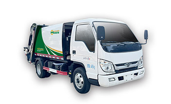 蓝牌后装压缩垃圾车QTH5040ZYS